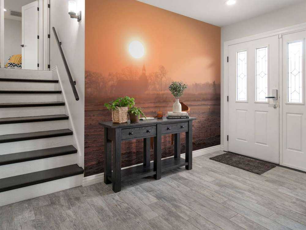 Cheval dans la lueur du matin