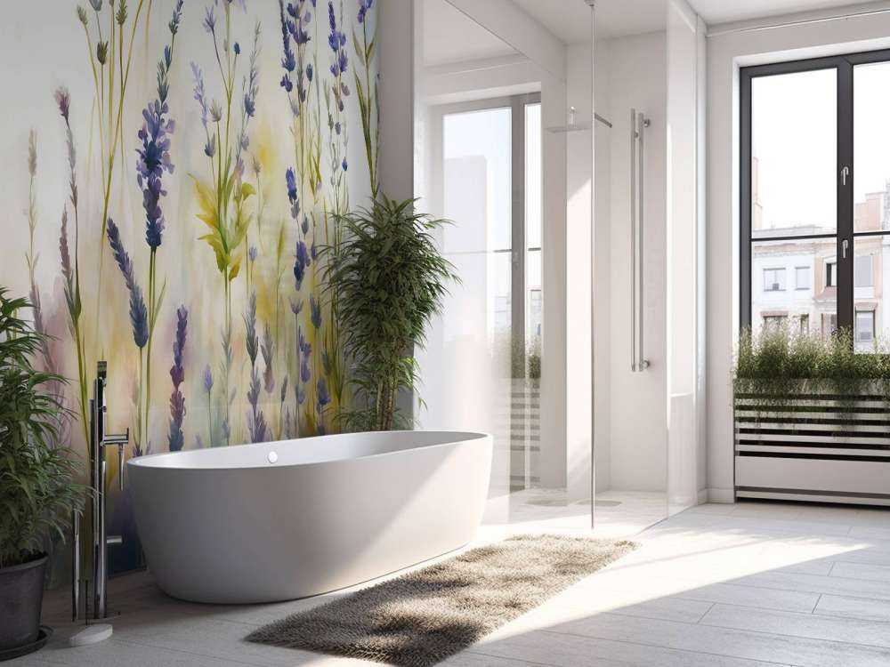 Lavande Clair Seamless Pastel