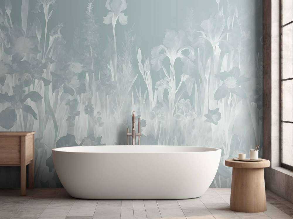 Printemps parfumé - bleu clair