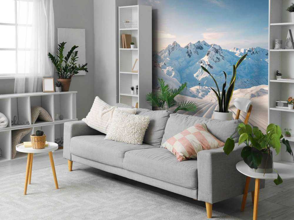 Aube sur des pistes fraîches