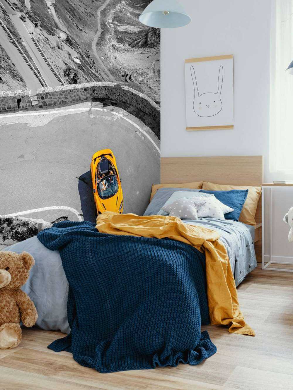 McLaren sur le Stelviopas - couleur spot