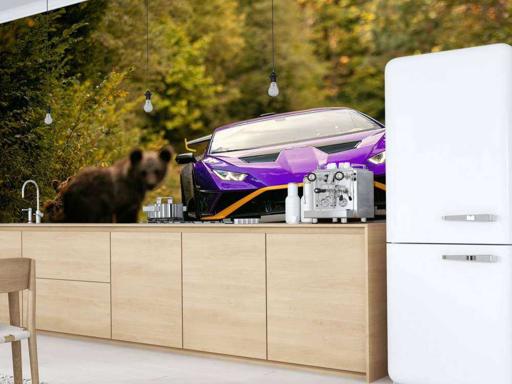 Lamborghini contre la nature