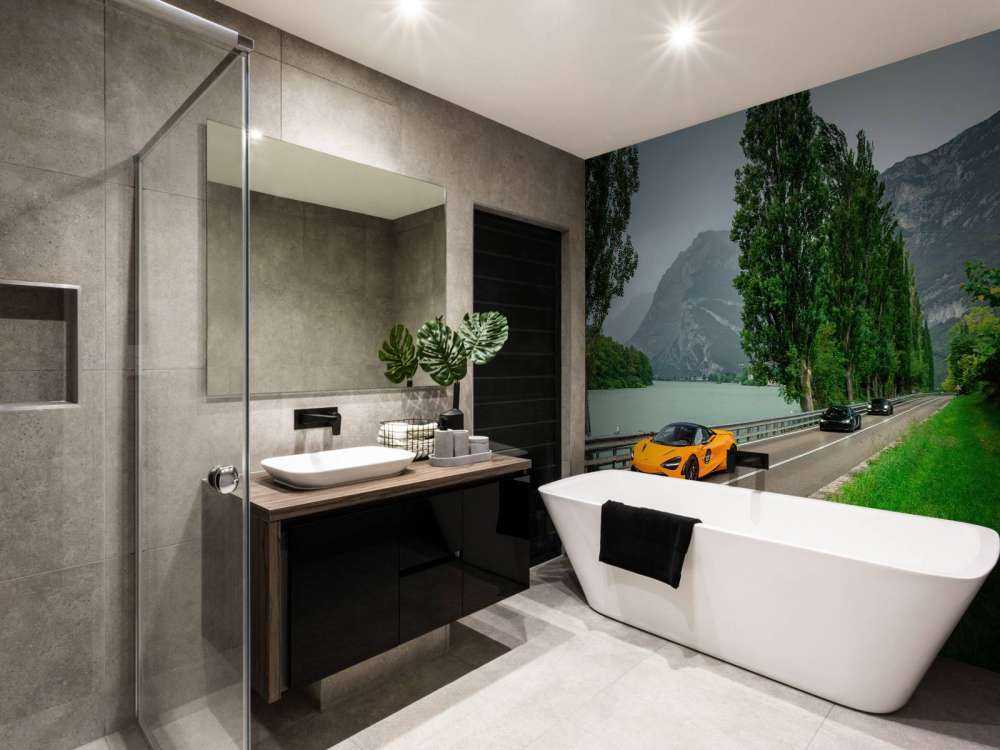 Rit à travers les Alpes le long du lac