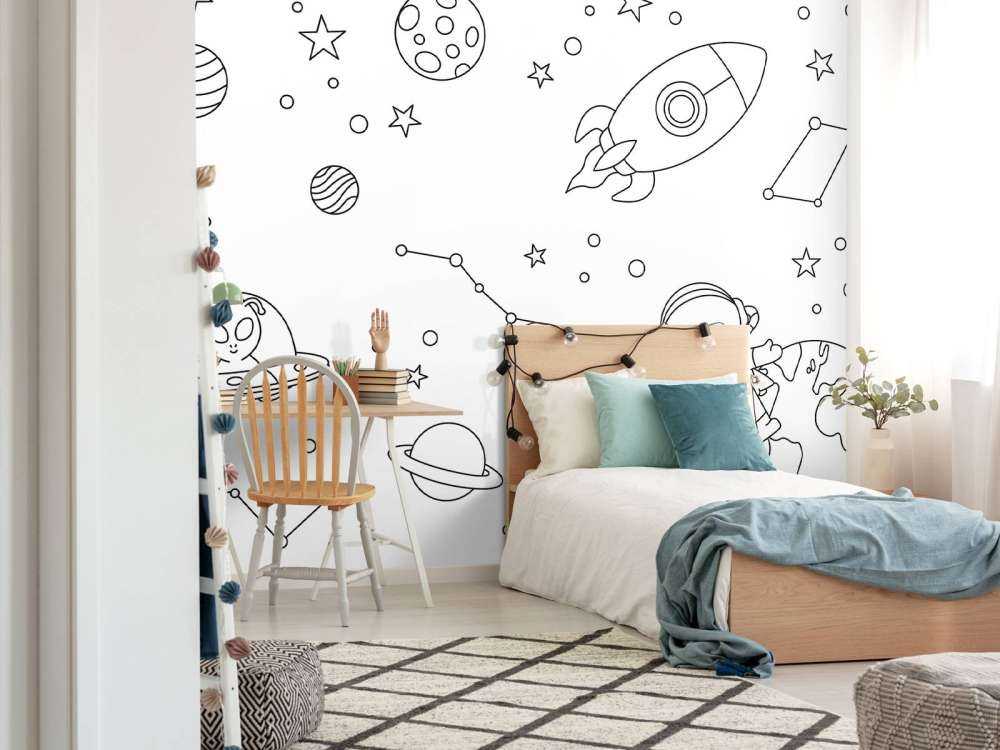 Voyage spatial entre étoiles et planètes