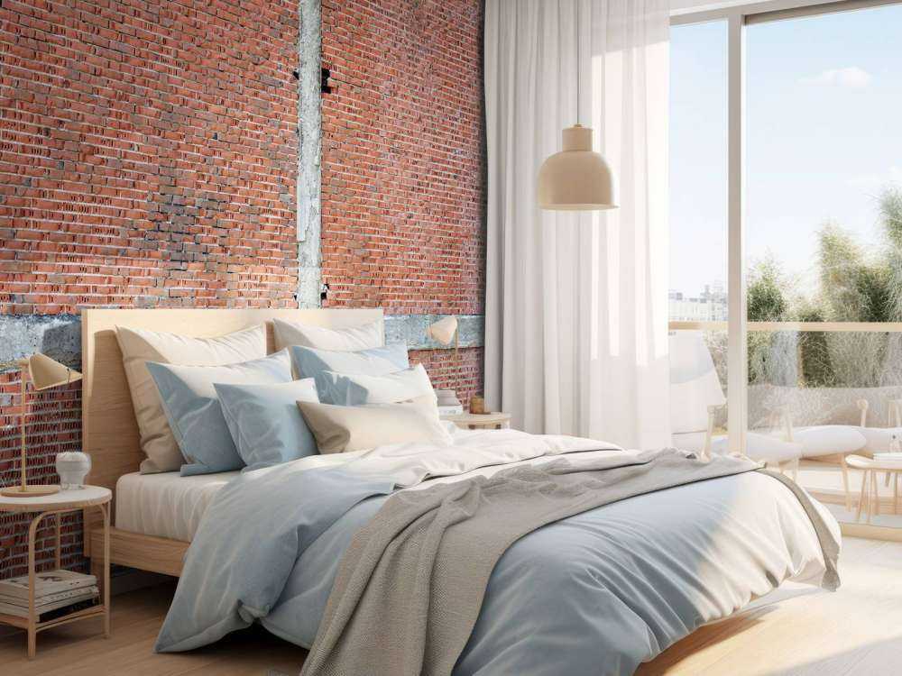 Briques avec fissures