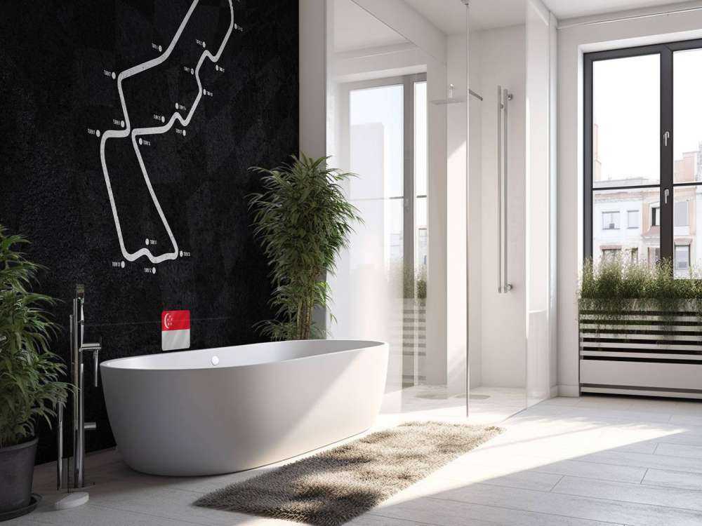 Circuit de Formule 1 - Marina Bay Street Circuit - Singapour