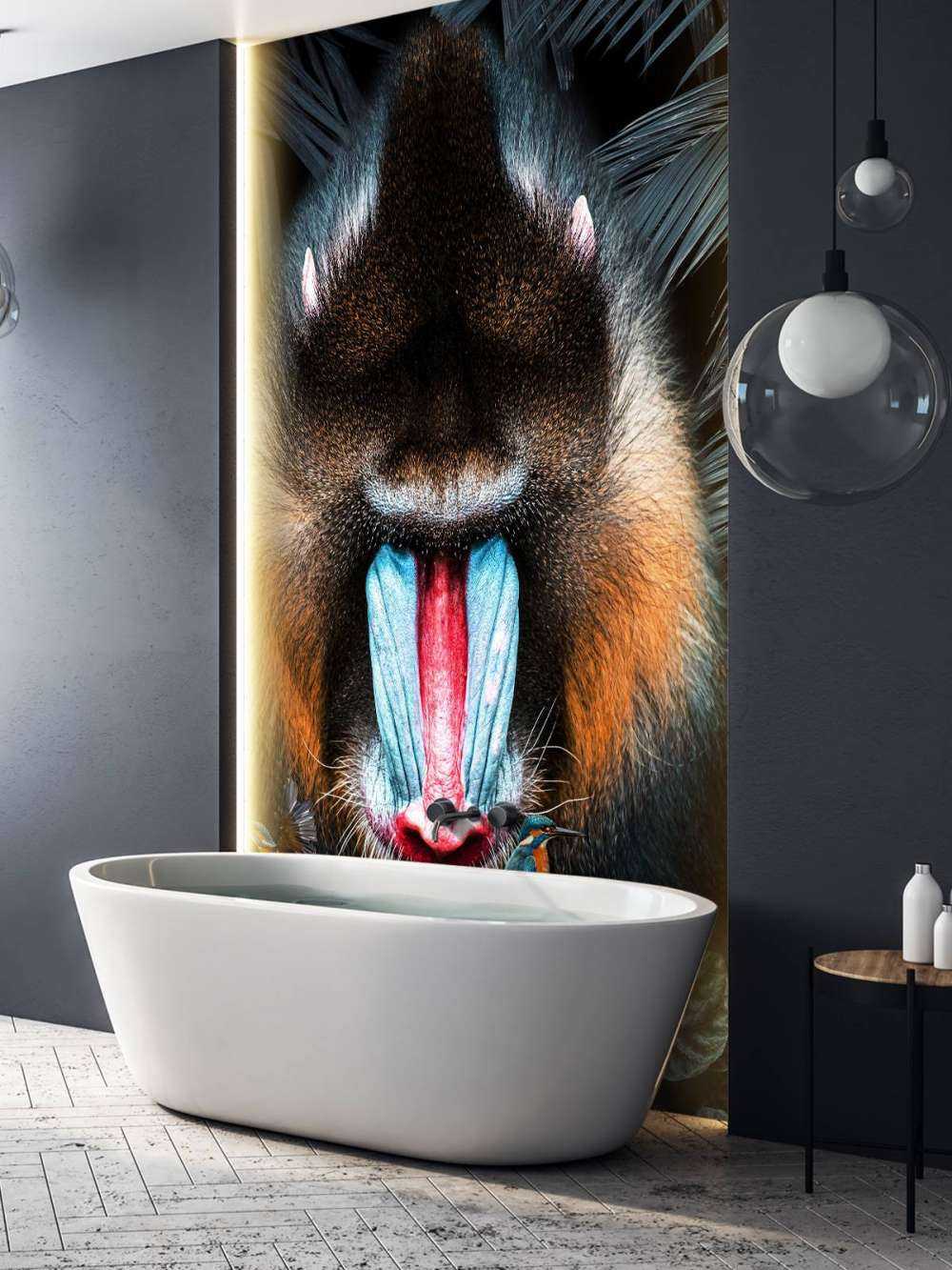 Mandrill Portrait