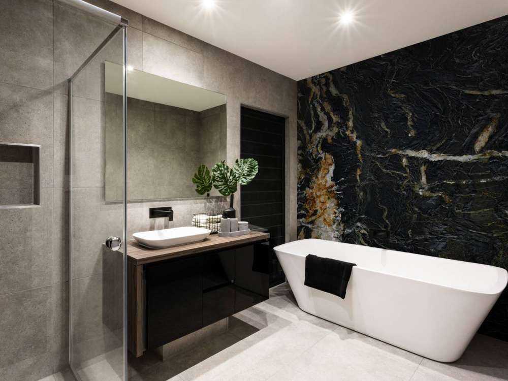 Marbre avec structure légère