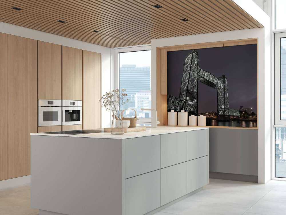 Ancien pont ferroviaire De Hef à Rotterdam en couleur 