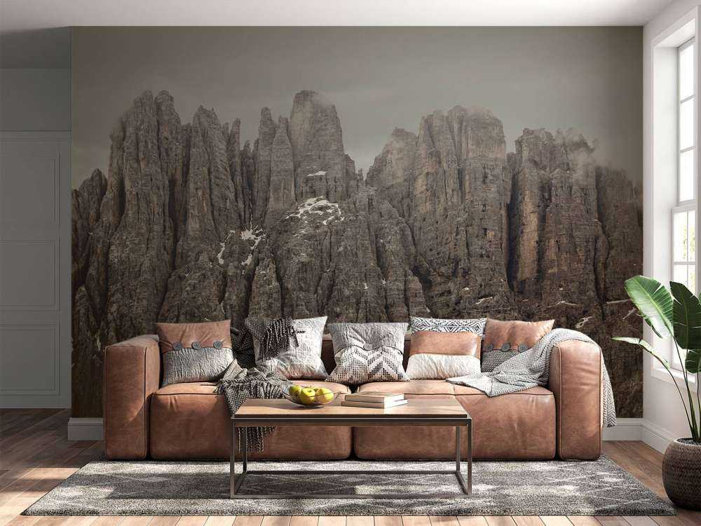 Les sommets des Dolomites