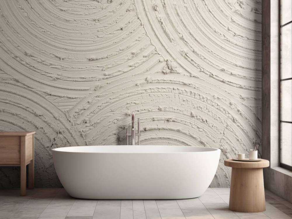 Cercles Zen avec structure en lin