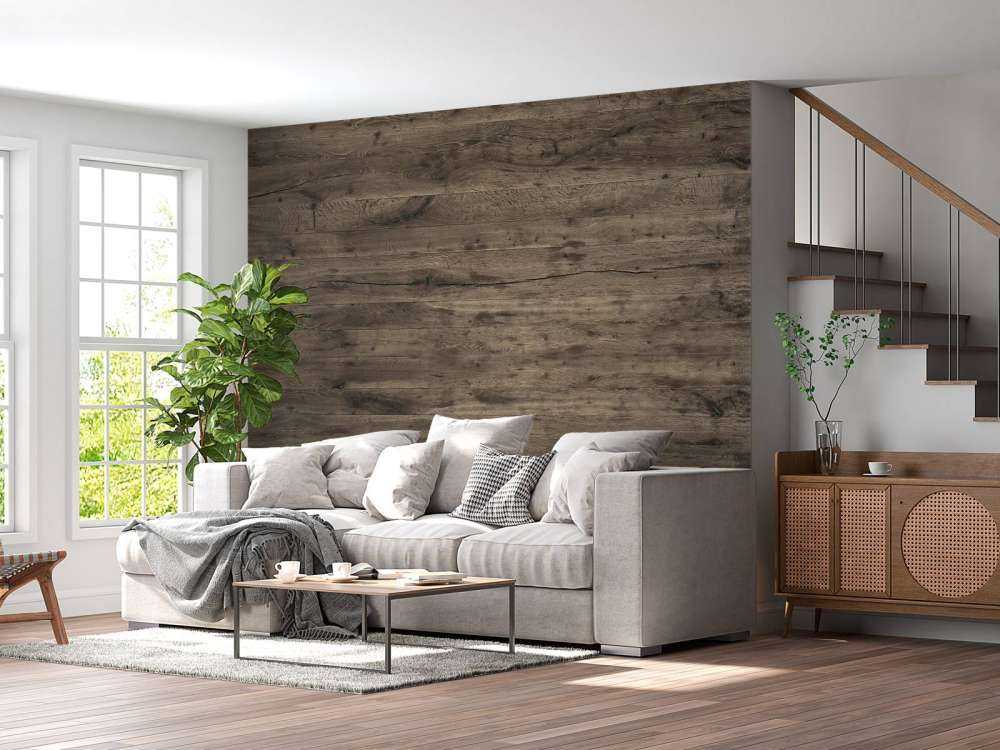 Planches de bois rustiques