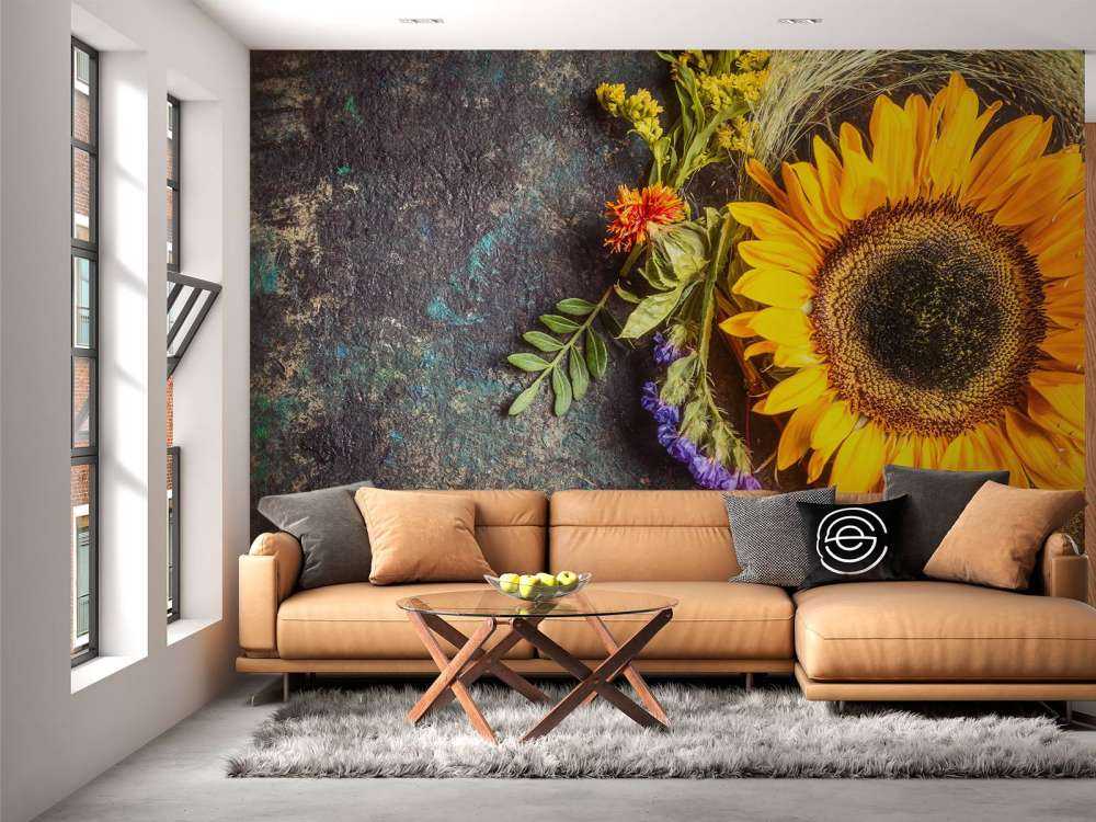 Statue florale d'automne