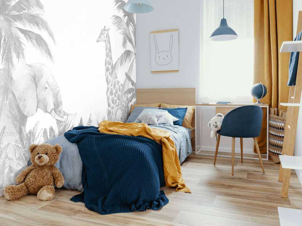 Animaux de la jungle joyeux