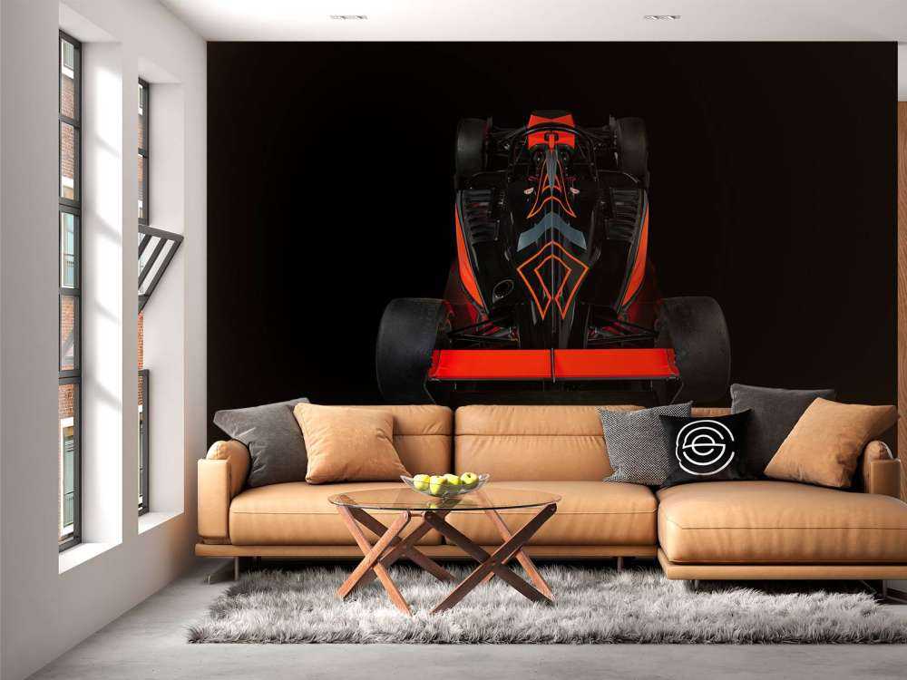 Formula 3 - Rear view - dark