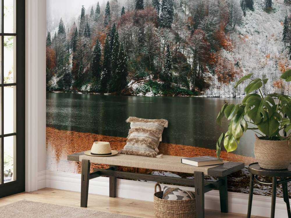 Doux paysage d'automne