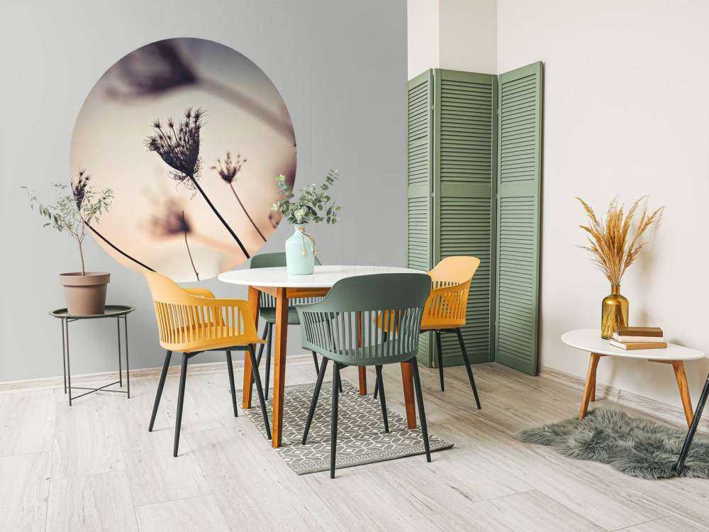 Reflet de plantes