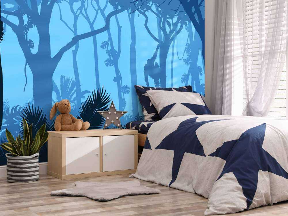 Singes dans la jungle