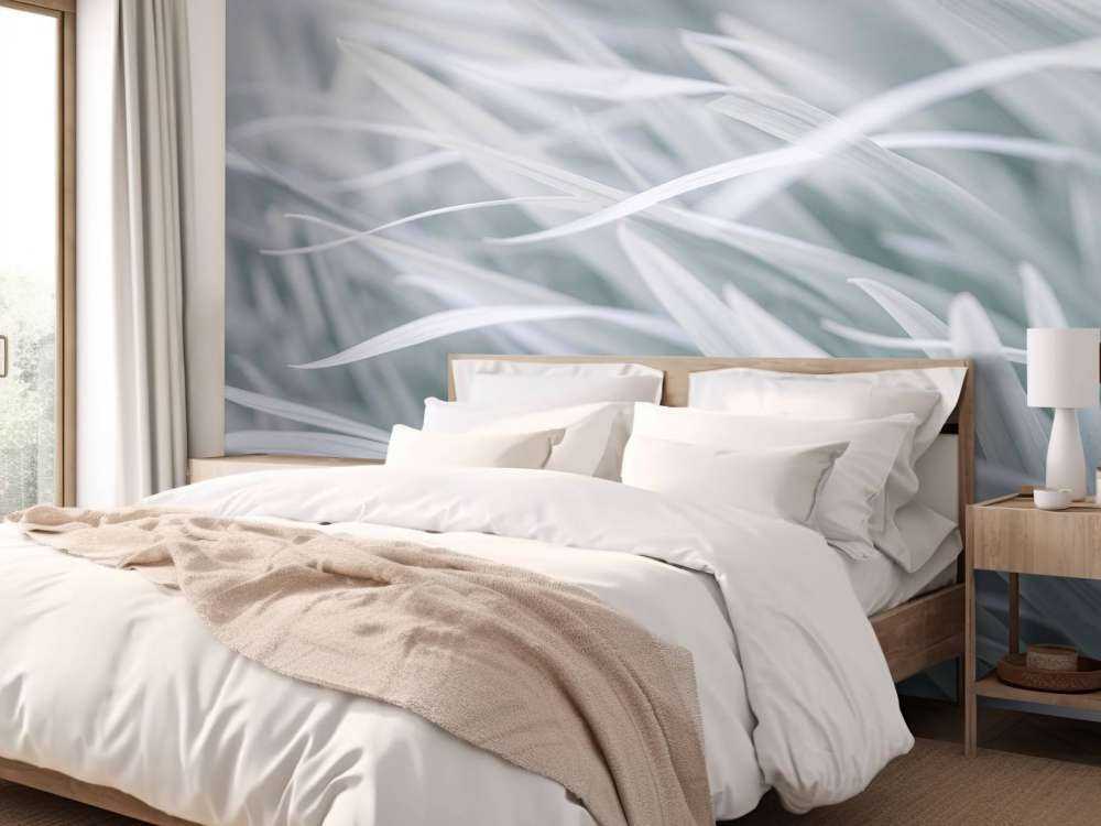 Gros plan sur des brins d'herbe