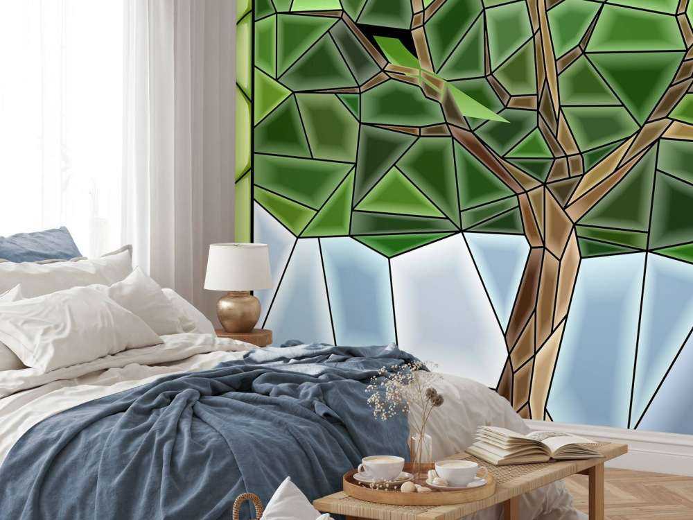 Mosaïque d'un arbre