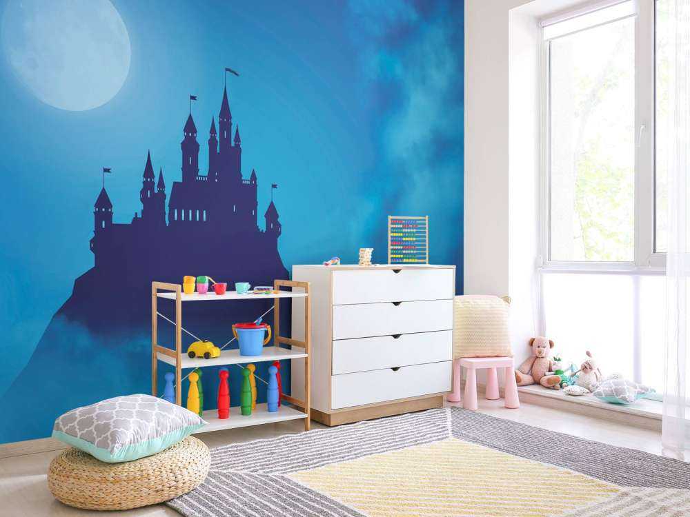 Château au clair de lune