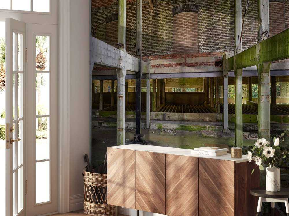 Ancienne usine abandonnée