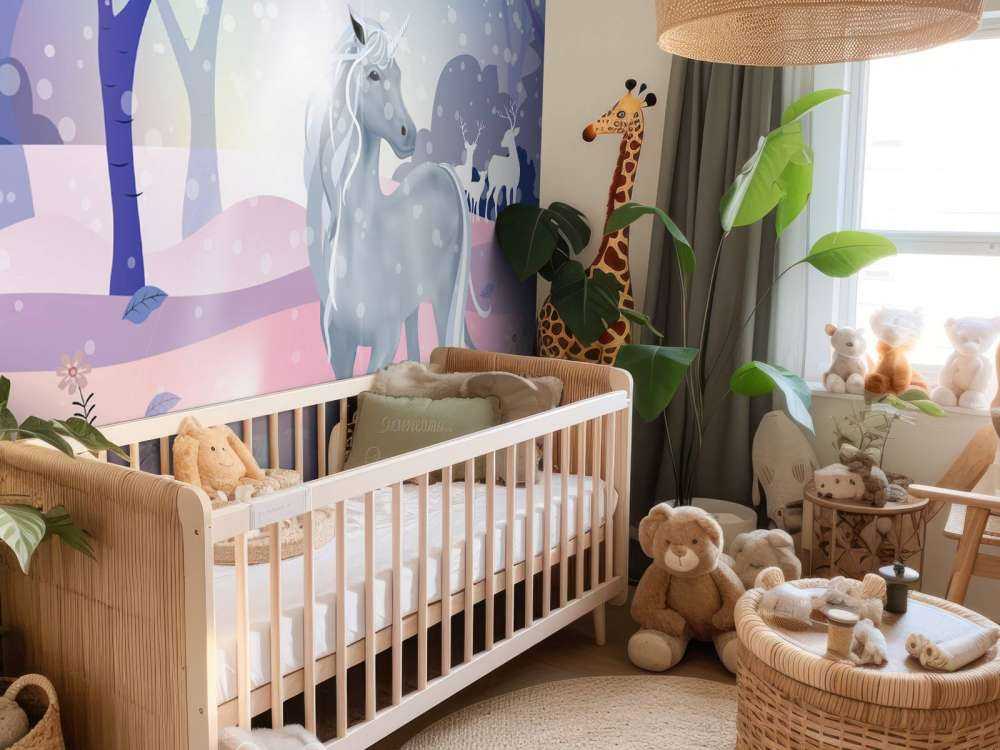 Licorne dans la neige