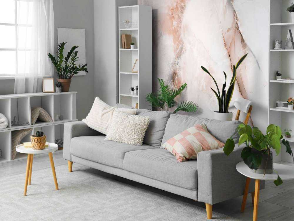 Marbre avec une teinte rose