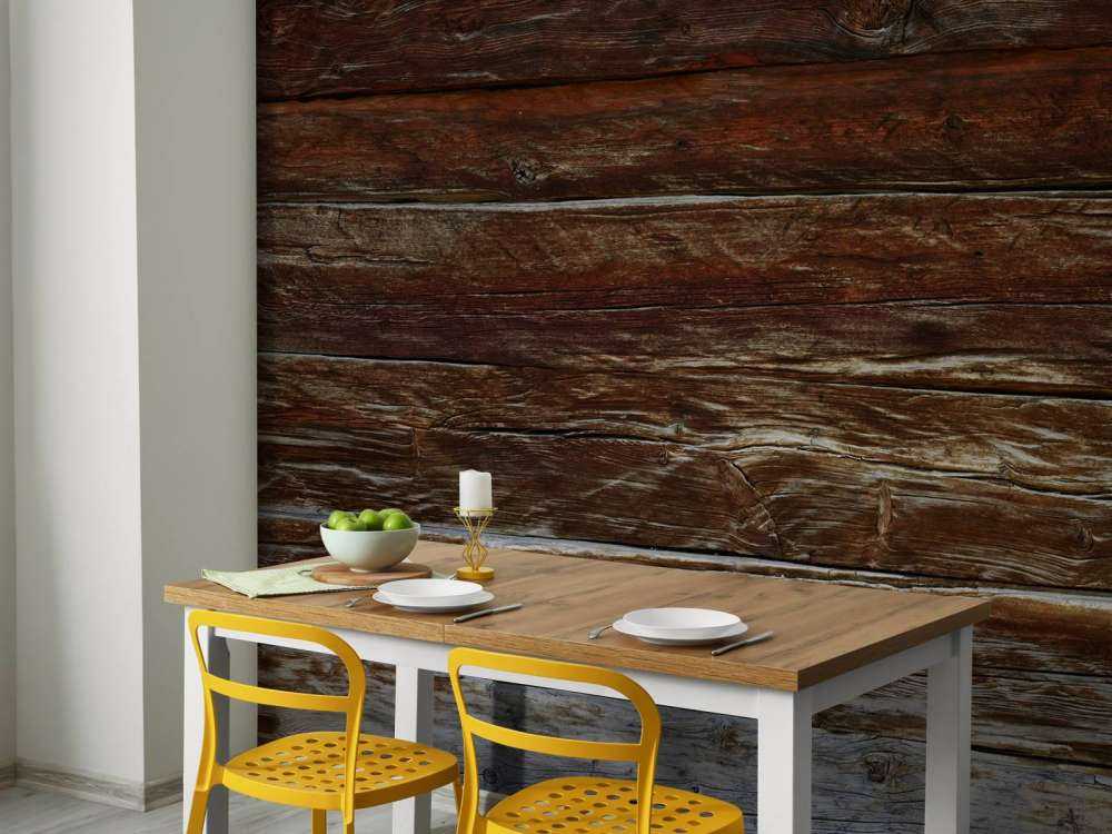 Fissures dans le bois