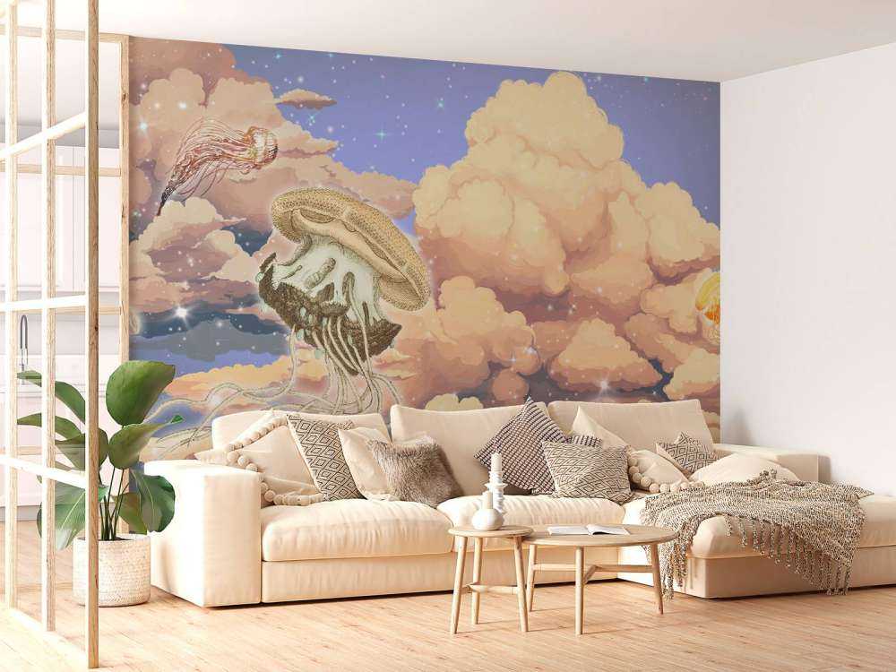 Des méduses dans les nuages