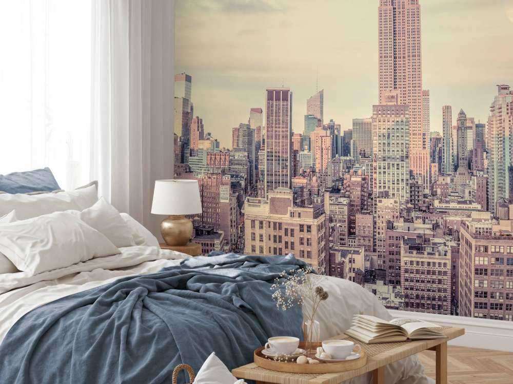 Empire State Building avec Manhattan