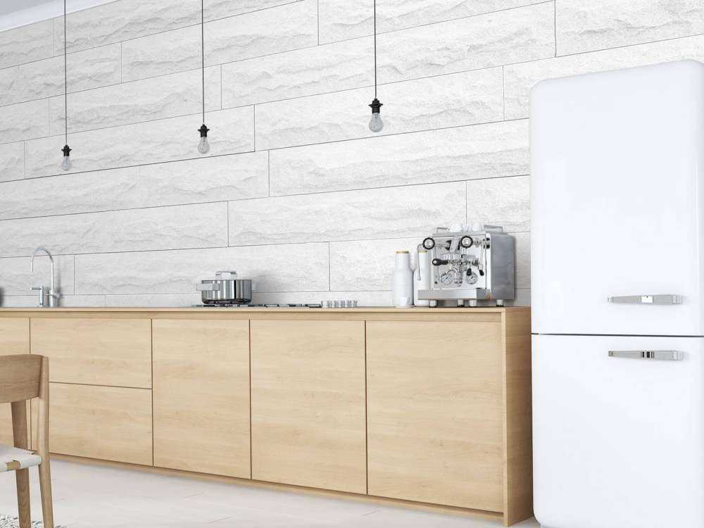 Briques blanches modernes