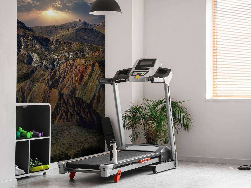 Coucher de soleil dans les montagnes