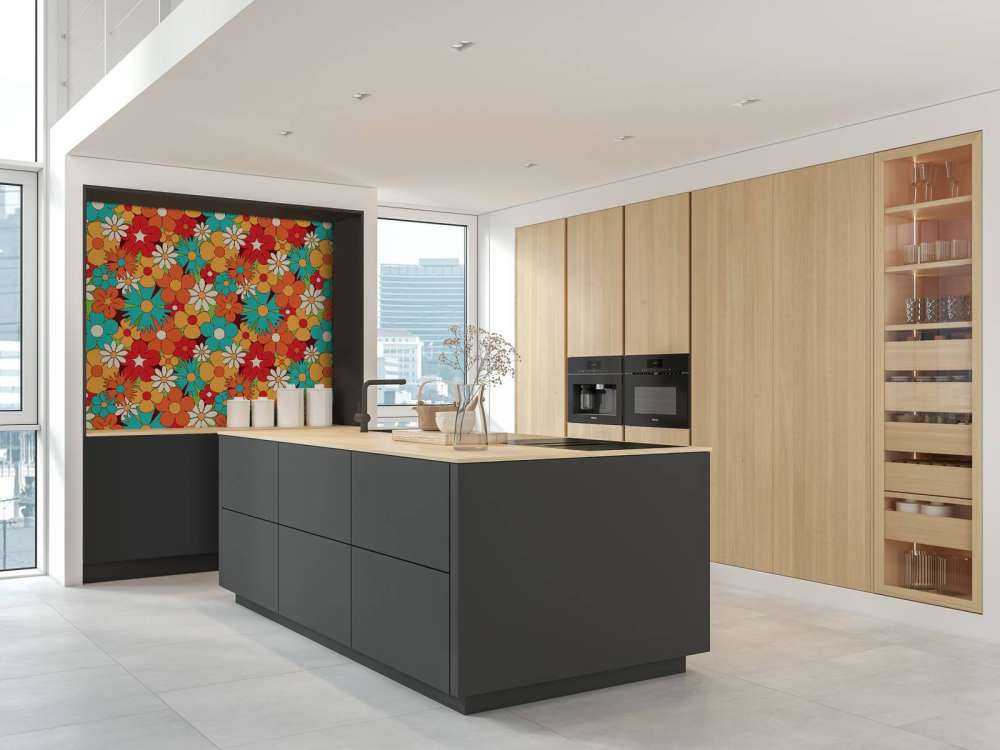 Fleurs dans le style vintage