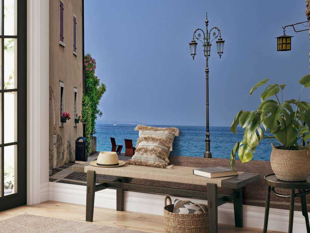 Vue sur le lac de Garde