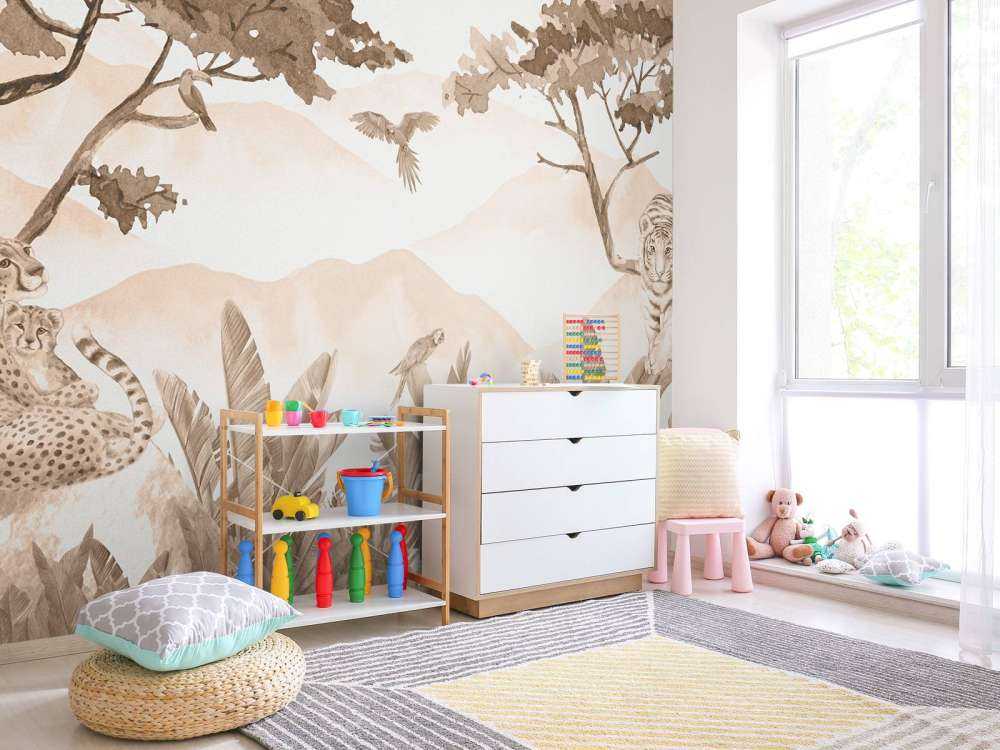 Prédateurs dans la jungle taupe