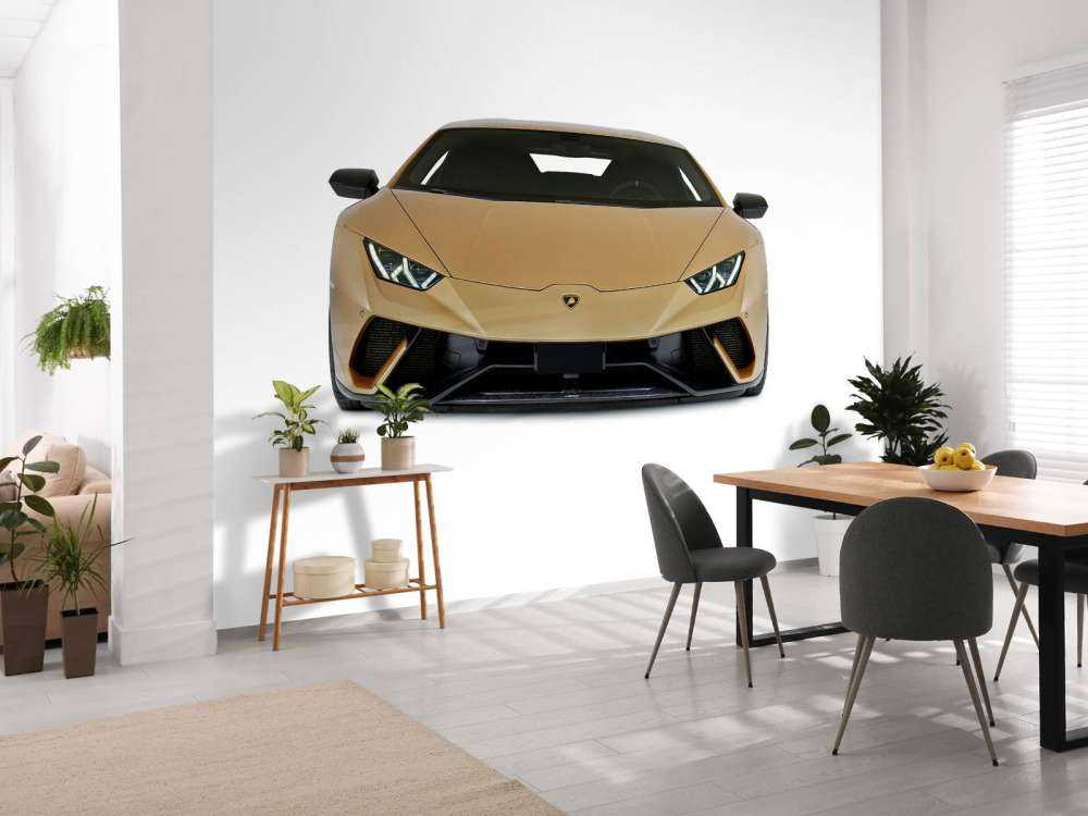 Lamborghini Huracán - Avant, blanc