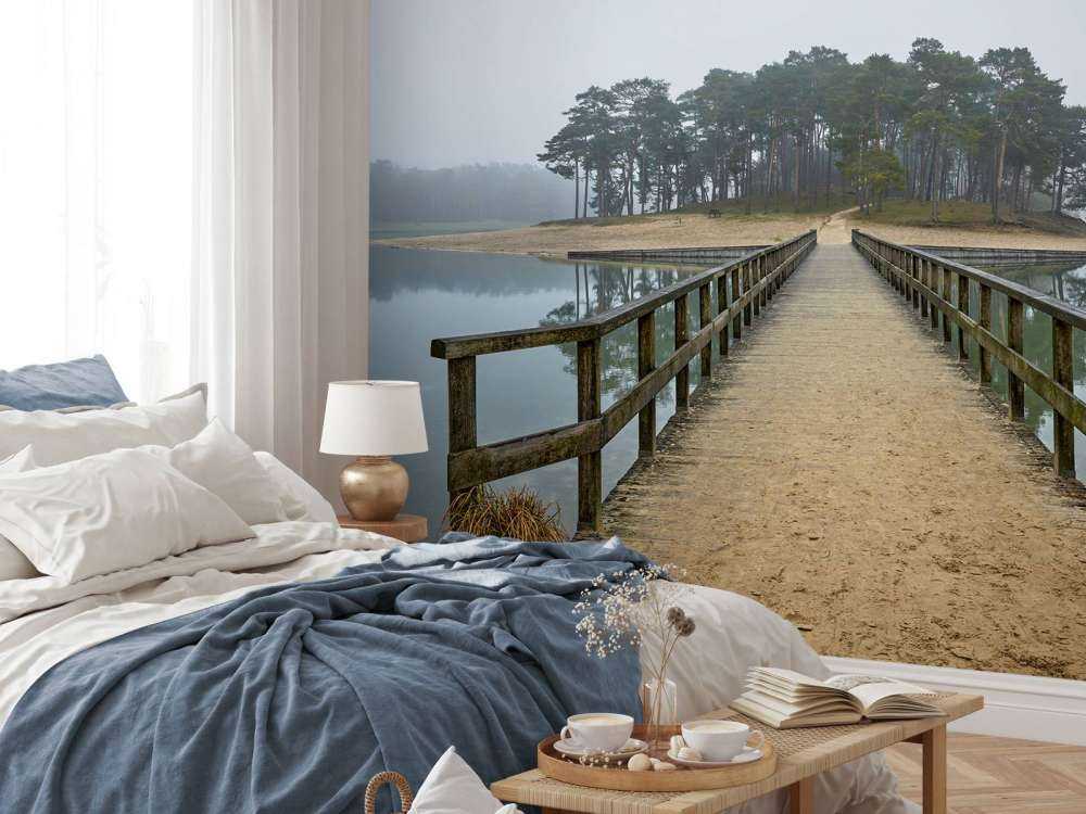 Une île dans le brouillard