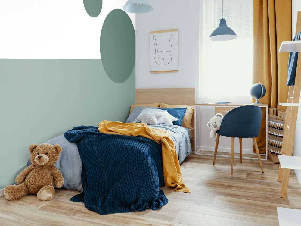 Plaines et cercles, vert