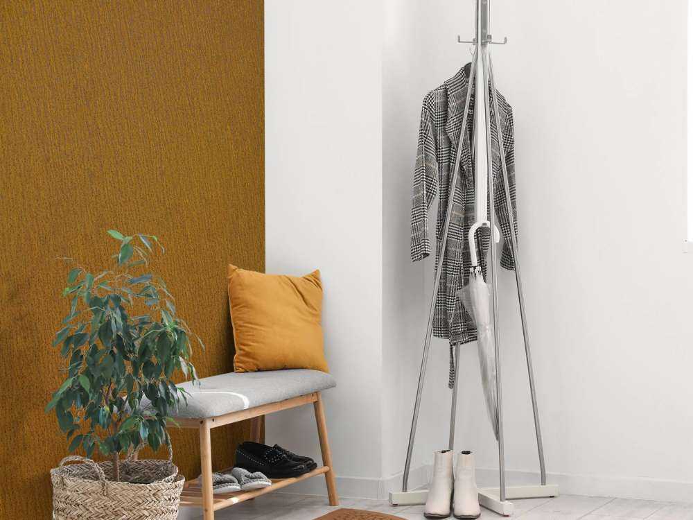 Un mur avec de la rouille