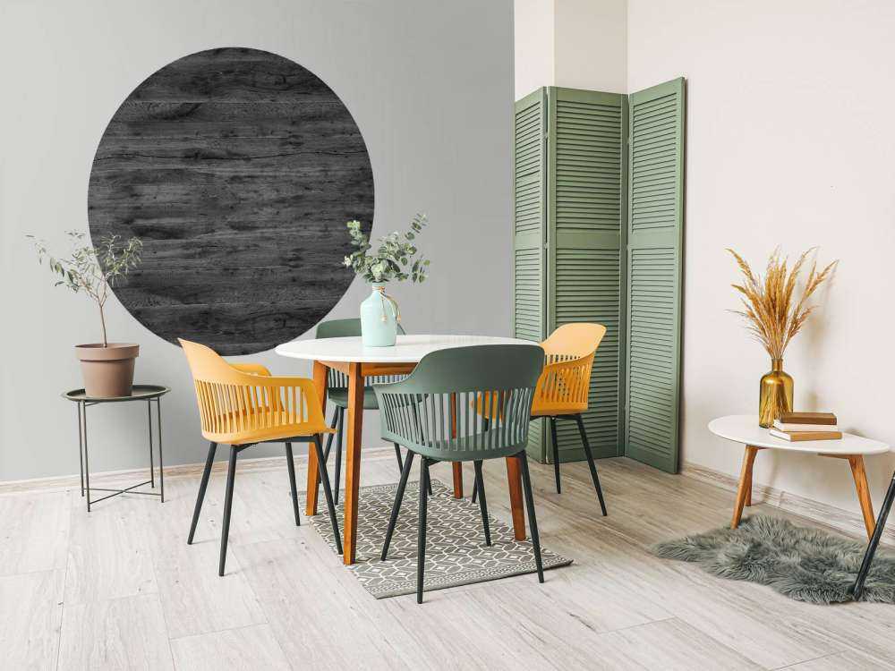 Planches de bois gris