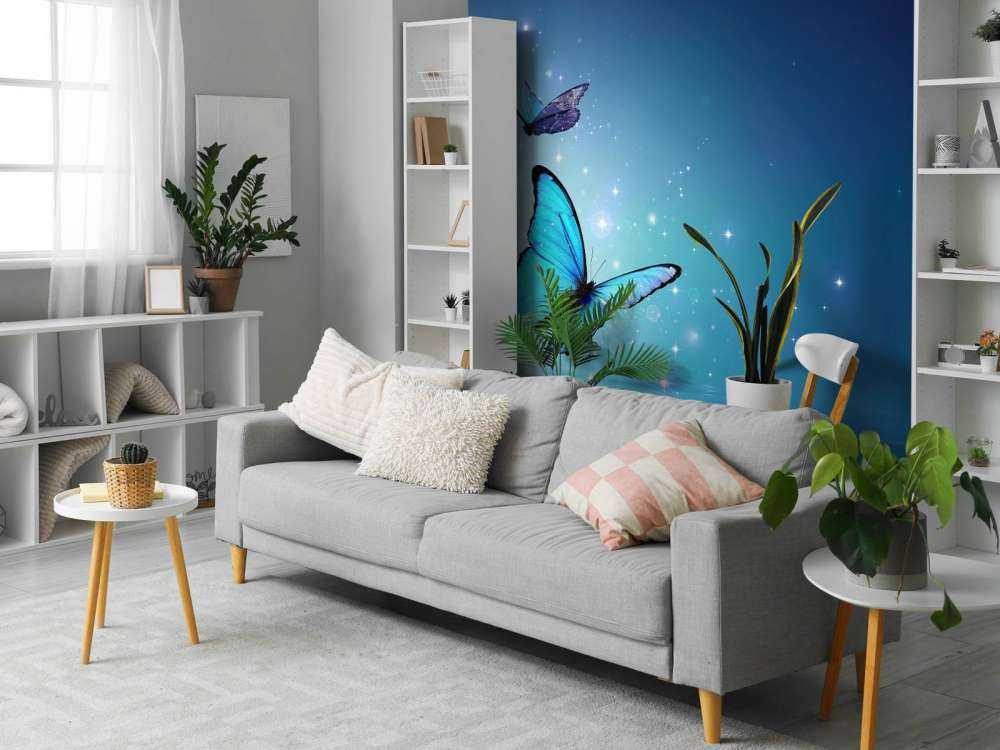 Papillons de fée sur l'eau