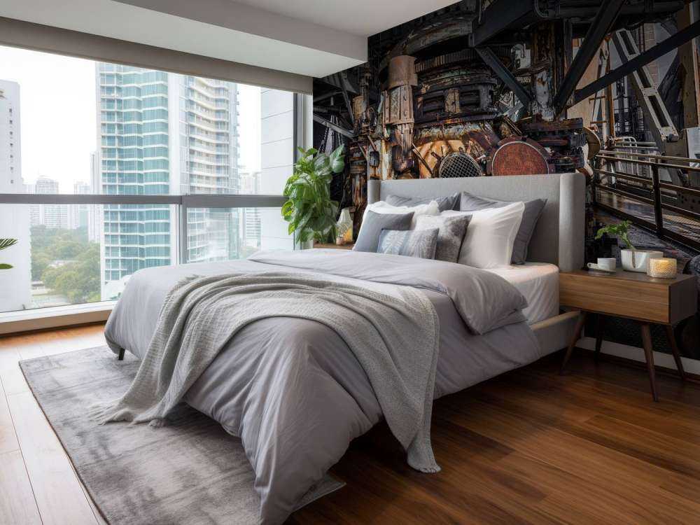 Ancienne usine rouillée