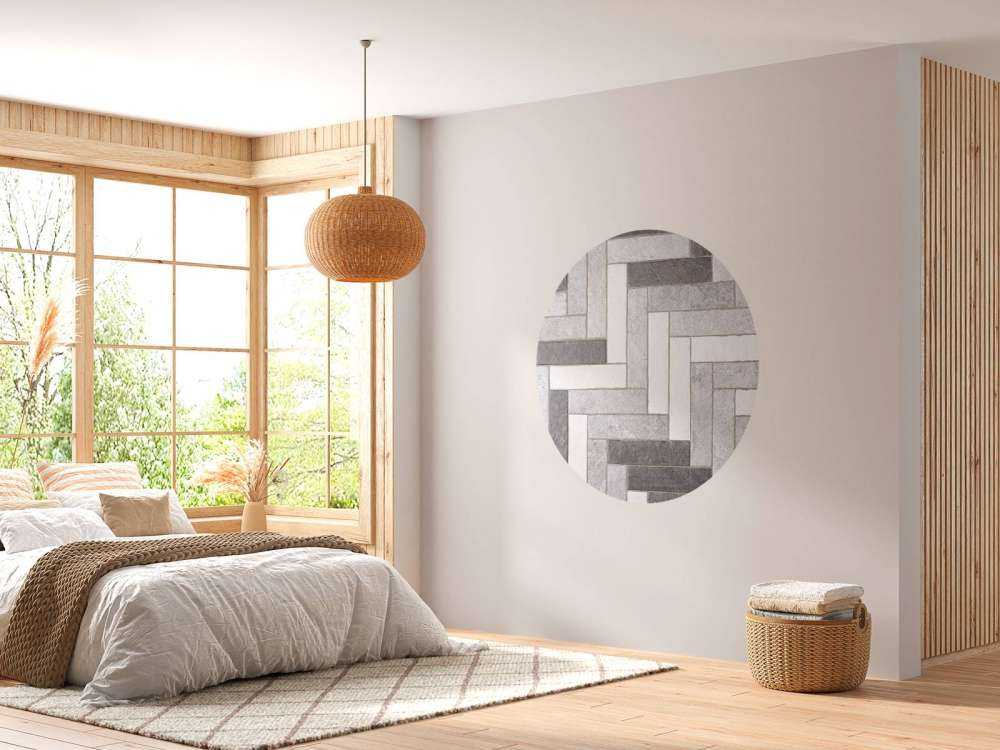 Mosaïque en gros plan