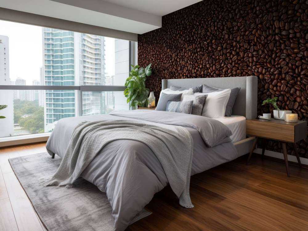 Grains de café torréfiés