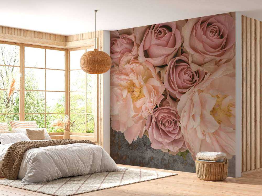 Bouquet de roses vintage