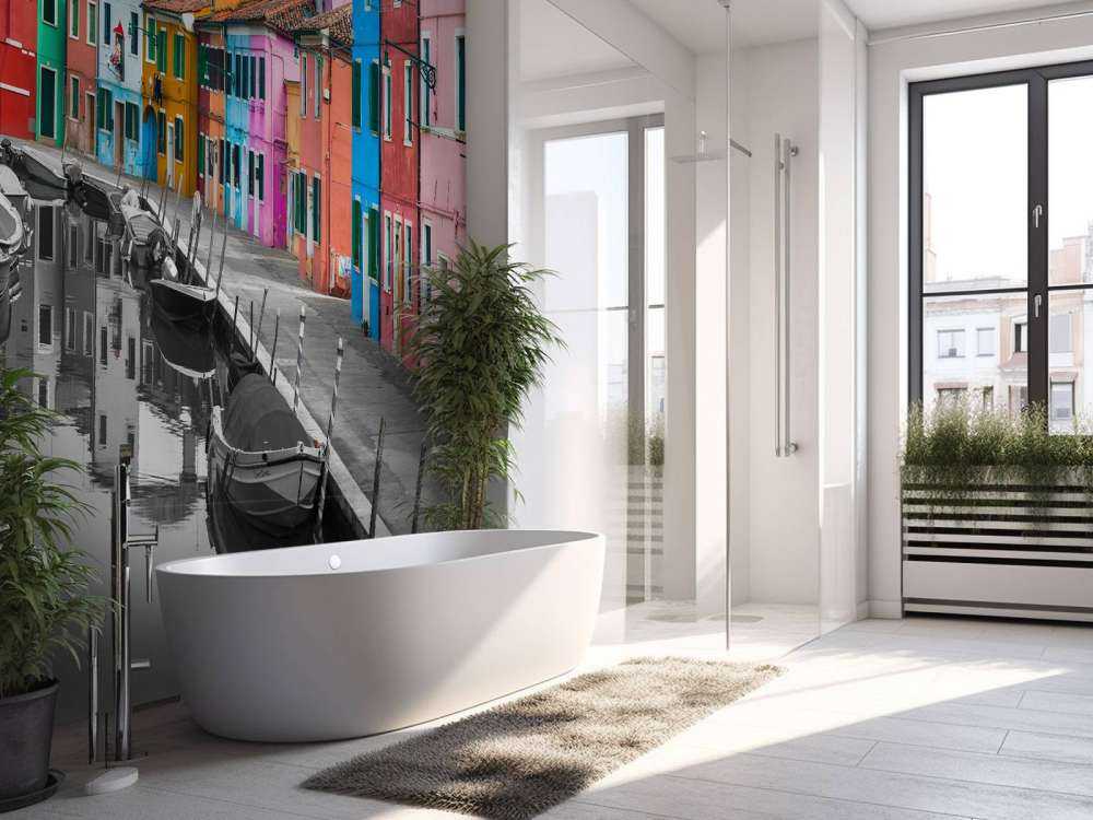 Maisons de pêcheurs colorées