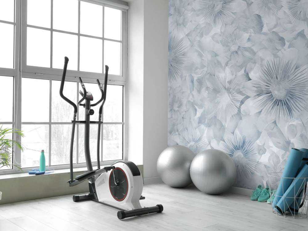 Élégance Aquarelle Botanique Lune Bleue