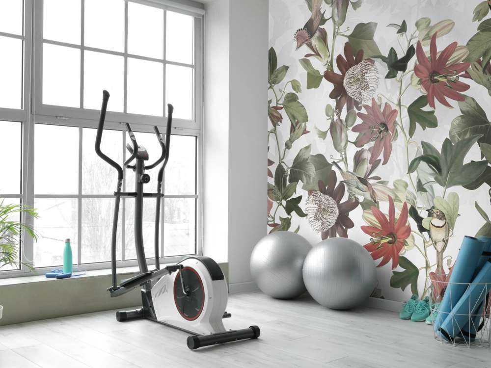 Sept oiseaux dans un feuillage enchanté - Ivoire