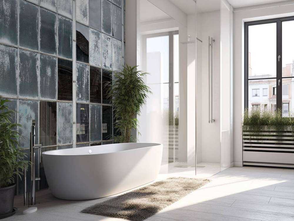 Ancienne fenêtre d'usine